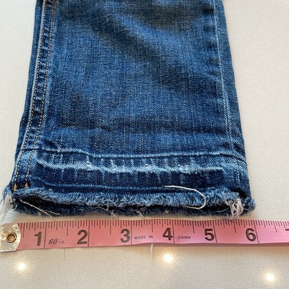 Rag & Bone Dre, Low Rise, Distressed Ankle Jean, Size 30 - Picture 4 of 12